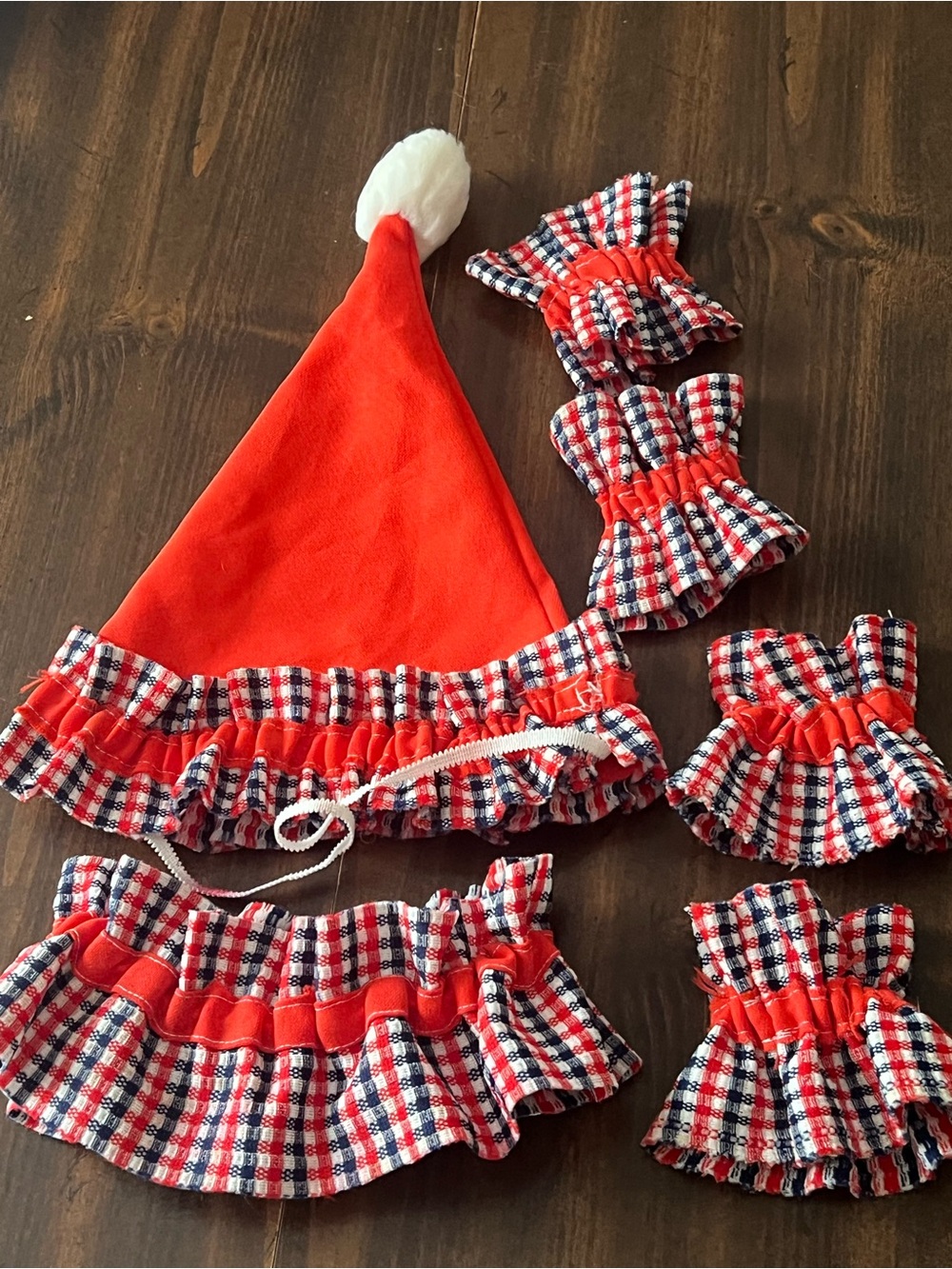 Handmade baby/ toddler clown costume.